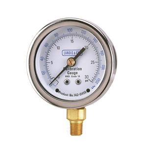 0.125 inch NPT Male or Barbed Connection for 0.25 inch [4 mm] OD Tubing, 2.5 inch, 0 - 200 kPA / 0 - 30 PSI