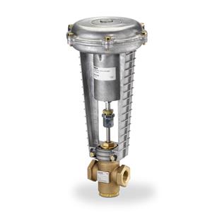 Flowrite 599 Series Valve Assembly features a 8-inch pneumatic actuator with 5 psi span. The 2-way normally closed 1/2