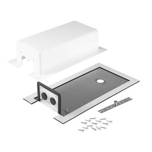 NEMA 3R Rated Weathershield, Includes Cover, Base Plate with Factory-Installed Gasketing, 15 TEK self-drilling Screws,
