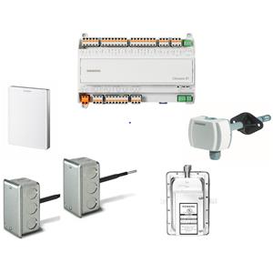 Rooftop Unit Controller Kit (Climatix RT), Pre-defined Application For Rooftop Applications and QMX3.P74, Differential P
