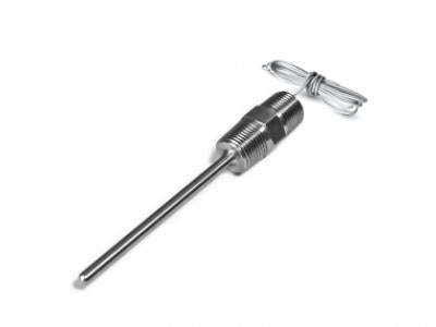 10,000 Ohm Thermistor (Type II), Connection Head Probe, 1/2" X 1/2" NPT, 12”