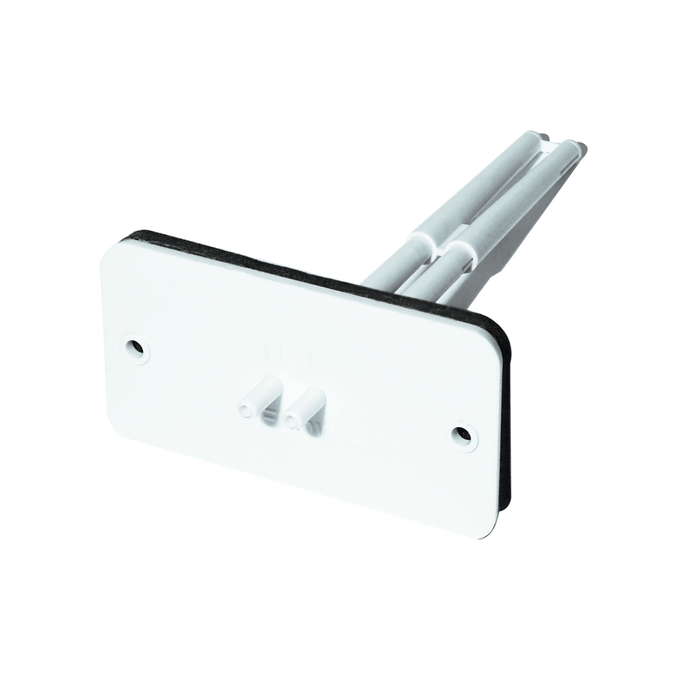 Pitot Tube, 5.2" Length, Foam Gasket, 2 Sensing Points