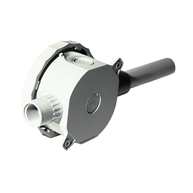 Pickup Port, Outdoor Mount, Euro Enclosure, Horizontal Mount, Light Gray