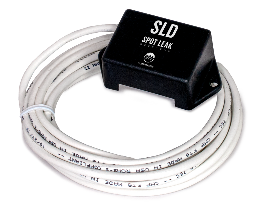 Spot Leak Detector, SPDT, 24 VAC or 24 VDC, 14 ft. Wire Lead Length, Can Be Connected To Any Controller That Accepts A D