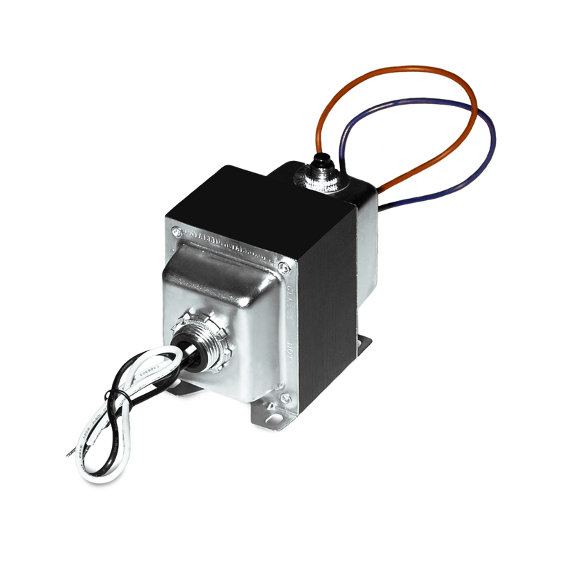 Control Transformer, 96 VA, 120 VAC Input - 24 VAC Output, Single Threaded Hub & Foot Mounts, 7.5 Primary and Secondary