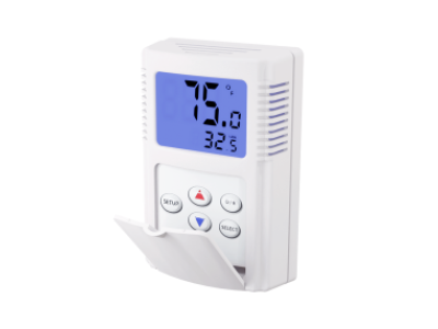 Microprocessor Based Sensor (Temp) LCD, 3,000 Ohm Thermistor, Deg F, Setpoint, Override, RJ6