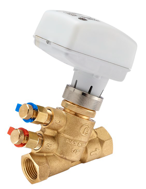 Válvula Independiente de Presión Johnson Controls, 2 Vías, 3/4in, Actuador 24Vac, 24Vdc, Control 0-10Vdc, 2-10Vdc