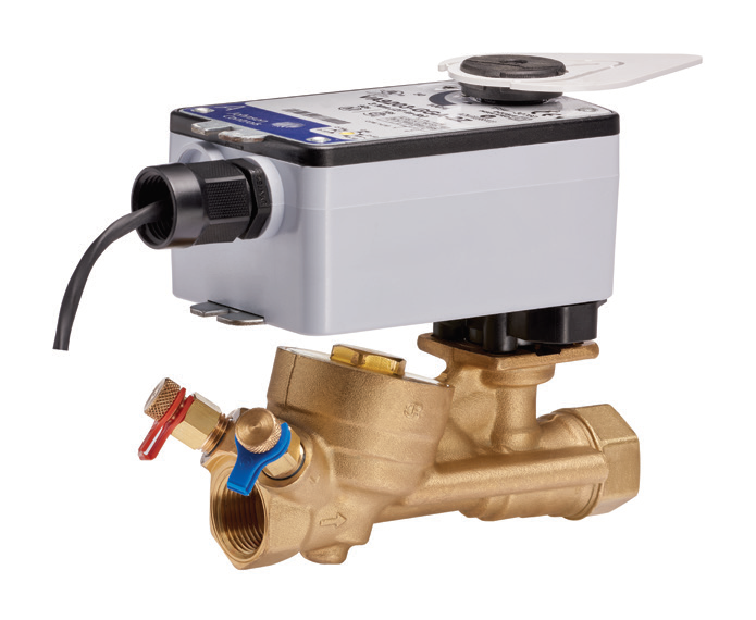 Válvula Independiente de Presión Johnson Controls, 2 Vías, 1in, Actuador 24Vac, 24Vdc, Control 0-10Vdc, 2-10Vdc