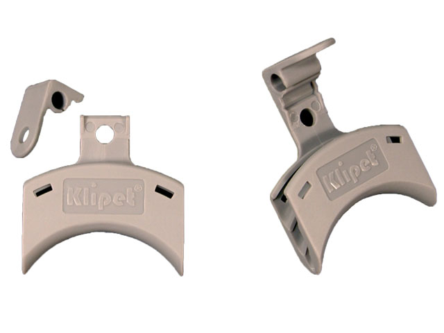 Accessory, BracKet, 1/4", Temp Probe, Klipet, Gray