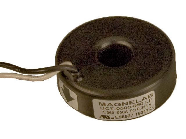 SolidCore CT, 50A:0.333VAC, 0.50"ID