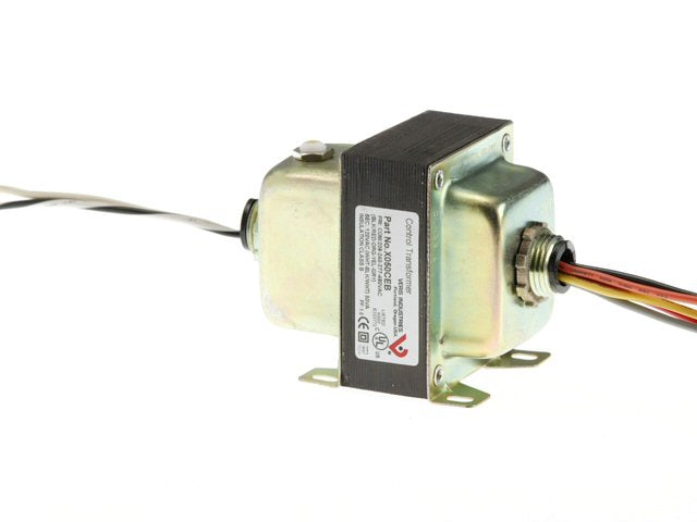 CONTROL TRANSFORMER, 50VA, MLT TP-120VAC, CB, 90° Hub,  Plt