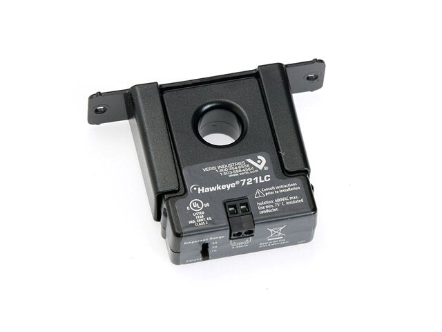Solid Core Current Transducer, Range:0-10, 0-20, 0-40AAC Sw Select, Output:4-20mA