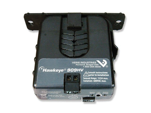 Current Switch, Split-Core, Adj,N.O., 250V