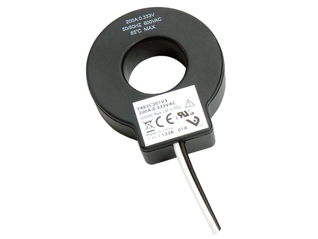 CT Solid, Volt, 200A:0.333V, 1.0in ID, 6Ft