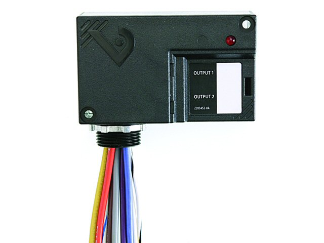 Enclosed Relay, DPDT, 20A