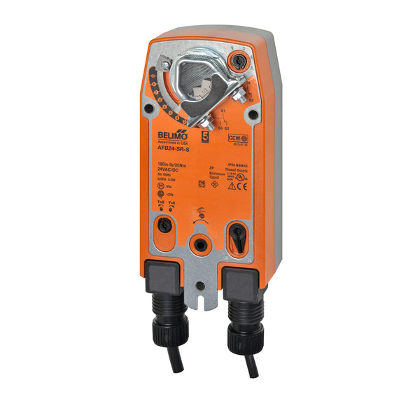 AFB24-SR-S - Belimo Actuador de Damper, 2-10Vdc, 24Vac, 24Vdc