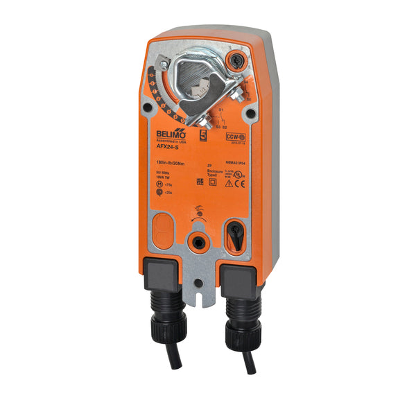 AFX24-S - Belimo Actuador de Damper, On/Off, 24Vac, 24Vdc