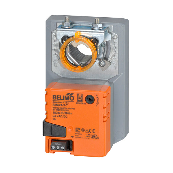 AMX24-3-T - Belimo Actuador de Damper, On/Off, Flotante, 24Vac, 24Vdc