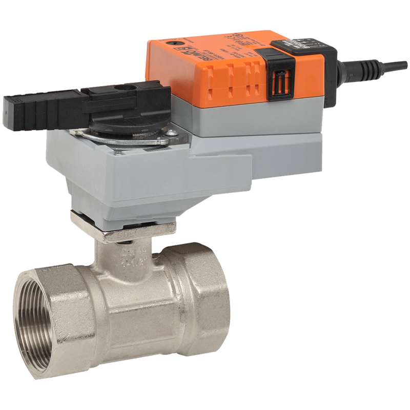 B262+ARQX24-1 - Válvula Belimo, Caracterizada, 2 Vías, 2 1/2in, On/Off, 24Vac, 24Vdc