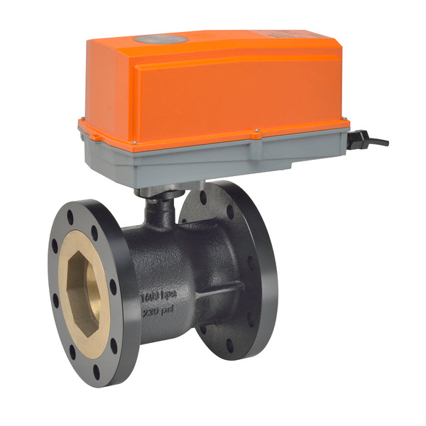 B6400S-186+GKRX24-3 N4 - Válvula Belimo, Caracterizada, 2 Vías, 4in, On/Off, Flotante, 24Vac