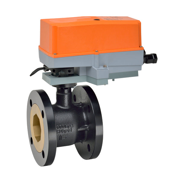 B6400S-186+GRX24-MFT-T N4 - Válvula Belimo, Caracterizada, 2 Vías, 4in, 2-10Vdc, 24Vac, 24Vdc, On/Off, Flotante, 4-20mA, PWM
