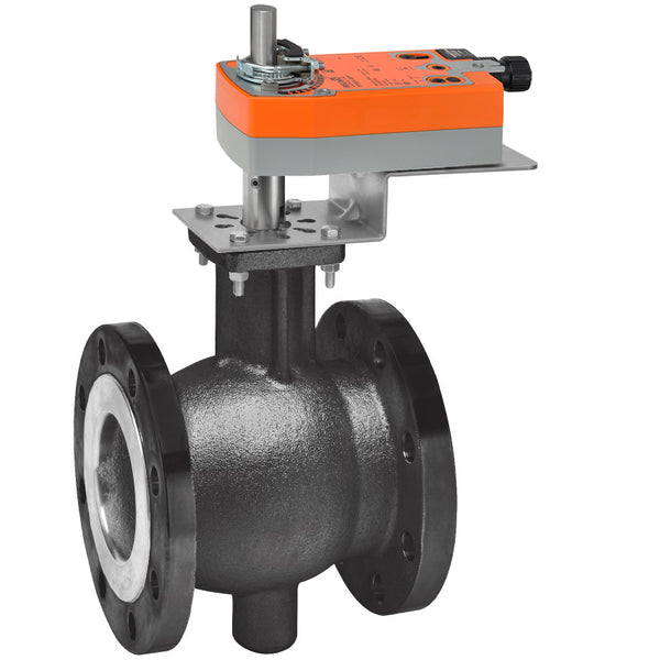 B6300VB-207+AFBUP-S-X1 - Valvula de Bola Belimo, 2 Vías, 3in, On/Off, 24Vac, 24Vdc, 120Vac, 240Vac, 120Vdc