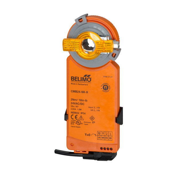 CMB24-SR-R - Belimo Actuador de Damper, 2-10Vdc, 24Vac, 24Vdc