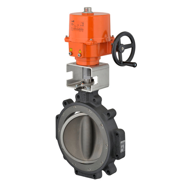 F6350-300SHP+SY7-110 - Valvula de Mariposa Belimo, 2 Vias, 14in, On/Off, Flotante, 120Vac