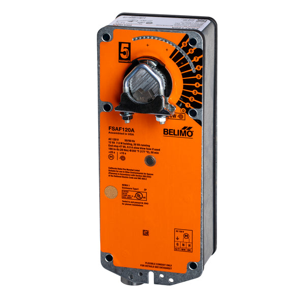 FSAF120A - Belimo Actuador para Sistema Contra Incendio, On/Off, 120Vac