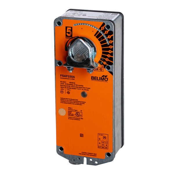 FSAF230A - Belimo Actuador para Sistema Contra Incendio, On/Off, 240Vac