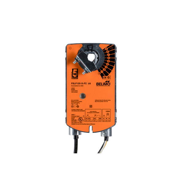 FSLF120-S-FC US - Belimo Actuador para Sistema Contra Incendio, On/Off, 120Vac