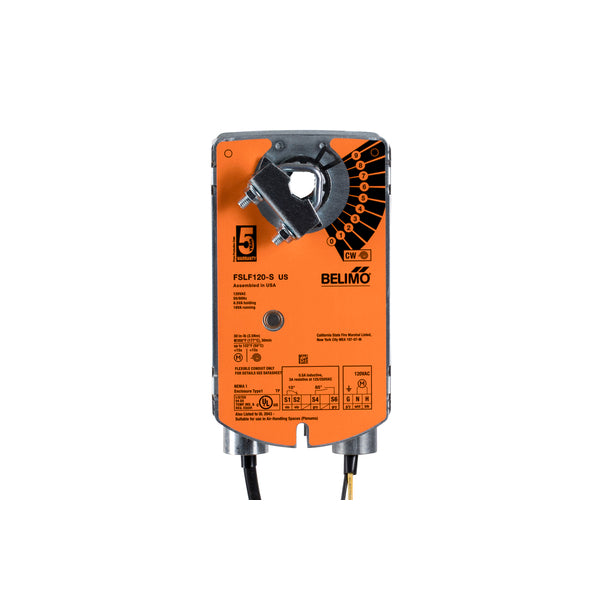 FSLF120-S US - Belimo Actuador para Sistema Contra Incendio, On/Off, 120Vac