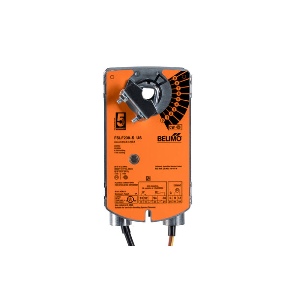 FSLF230-S US - Belimo Actuador para Sistema Contra Incendio, On/Off, 240Vac