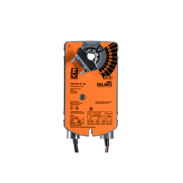 FSLF24-S US - Belimo Actuador para Sistema Contra Incendio, On/Off, 24Vac, 24Vdc