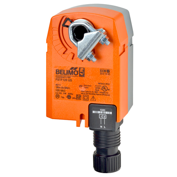 FSTF120 US - Belimo Actuador para Sistema Contra Incendio, On/Off, 120Vac