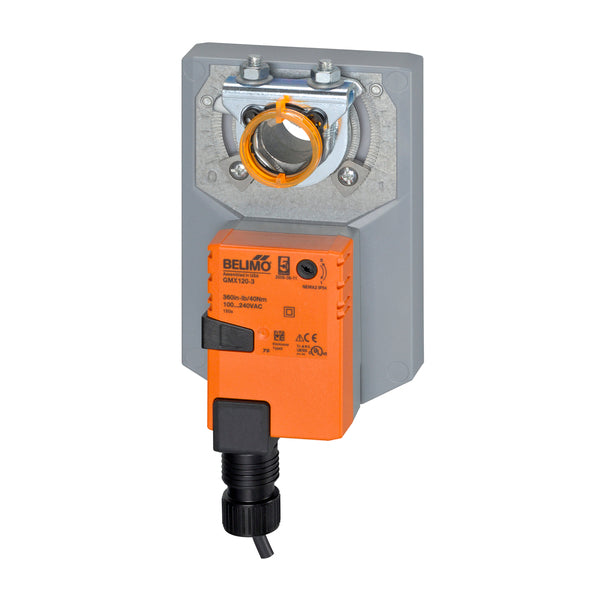 GMX120-3 - Belimo Actuador de Damper, On/Off, Flotante, 120Vac, 240Vac