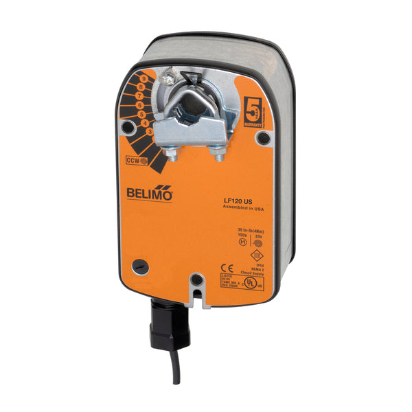 LF120 US - Belimo Actuador de Damper, On/Off, 120Vac