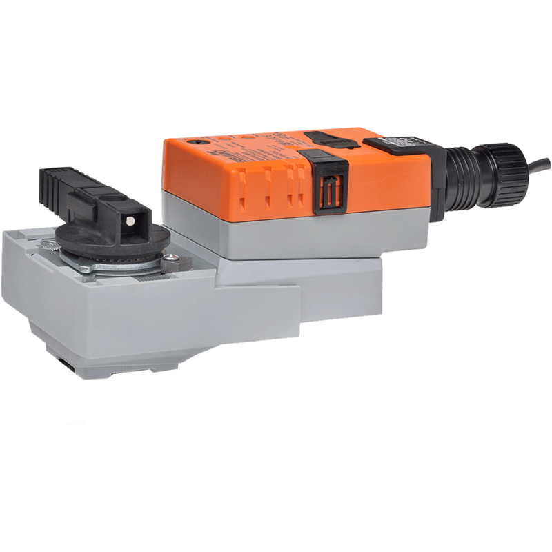 LRQX24-MFT - Belimo Valve Actuator, On/Off, Flotante, 4-20mA, PWM, 24Vac, 24Vdc