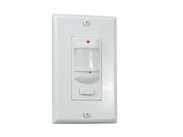 Sensor de Movimiento, Montaje en Pared, Switch, Auto, Blanco