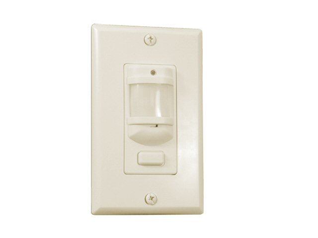 Sensor de Movimiento, Montaje en Pared, Switch, Manual, Marfil