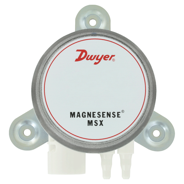 Transmisor de presión diferencial, montaje en pared, salidas universales de corriente/tensión, unidireccional, rango 1 (25, 100, 125, 250 Pa).