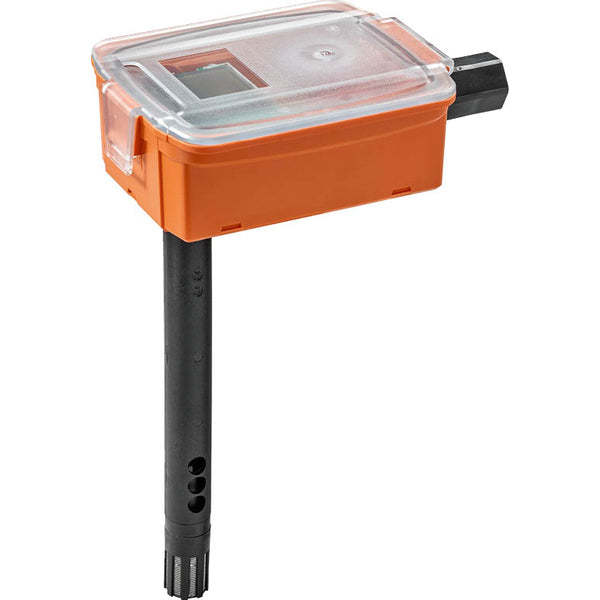 Sensor de ducto de aire para CO2 / humedad / temperatura activo, 0...5 V, 0...10 V, Longitud de la varilla 7" [180 mm]