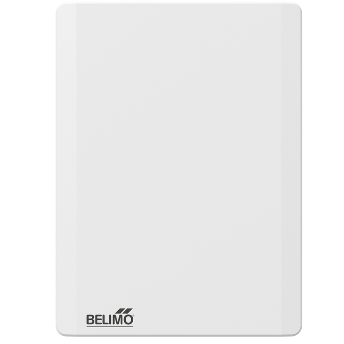 Sensor de ambiente para temperatura pasivo, Palanca, NTC10K (10K2), PC, blanco, RAL 9003