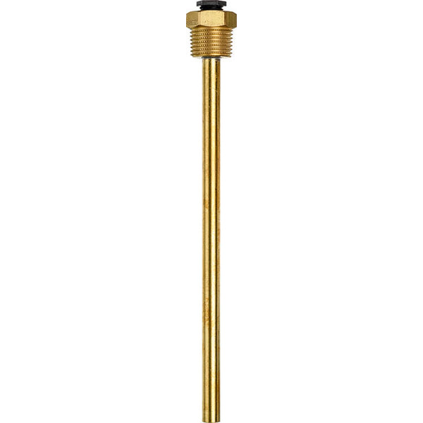 Termopozo (fabricada) Laton, 2" [50 mm], 1/2" NPT, SW = 3/4"
