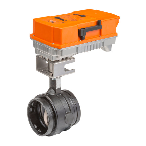 F6125VIC+PRXUP-MFT-T - Valvula de Mariposa Belimo, 2 Vias, 5in, 2-10Vdc, On/Off, Flotante, 4-20mA, PWM, Con Comunicacion, 24Vac, 24Vdc, 120Vac, 240Vac, 120Vdc