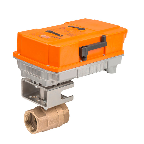 B249VSS+PRXUP-MFT-T - Valvula de Bola Belimo, 2 Vías, 2in, 2-10Vdc, On/Off, Flotante, 4-20mA, PWM, Con Comunicacion, 24Vac, 24Vdc, 120Vac, 240Vac, 120Vdc