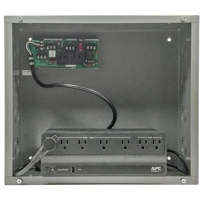 UPS kit, 600VA, 120V, 330W, Con contactos de status