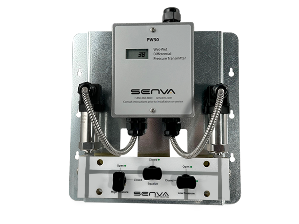 PW30 3-valve Assembly, METAL, 250 PSIG