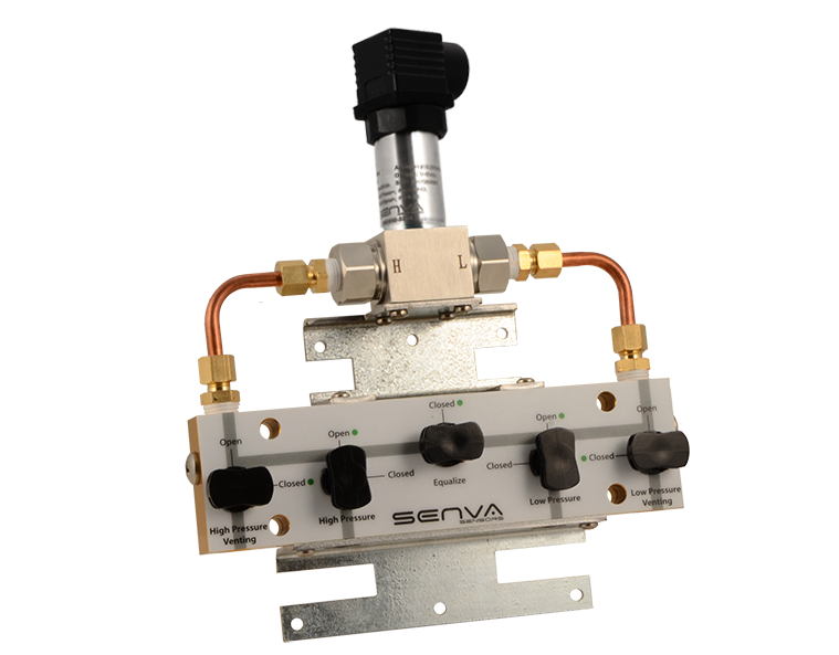 Wet-Wet Differential Pressure 5-VLV Byp 0-10PSID 4-20mA, LCD