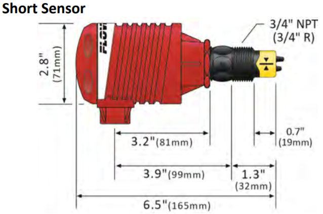 Switch de Flujo con Controlador, Gases, para 3/4" a 1 1/2", Seleccionar Voltaje/Conexión/Material